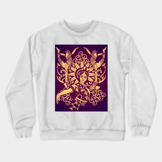 indian Crewneck Sweatshirt by MGphotoart